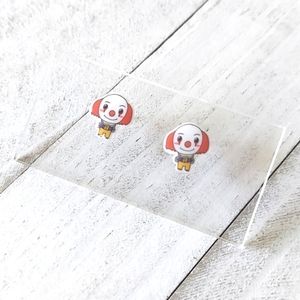 Horror Movie Character Epoxy Studs - IT